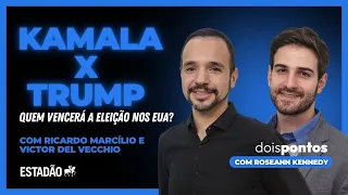 #45 KAMALA x TRUMP: Quem vencerá nos EUA? | com RICARDO MARCÍLIO e VICTOR DEL VECCHIO | Dois Pontos