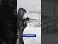 Lake-Effect Snow Whiteouts Chicago Skyline