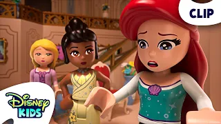 Can the Princesses Solve the Magic Mirror's Riddle? 👑⏳🧩 | LEGO Disney Princess | @disneykids