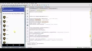 Dynamic RecyclerView with MSSQL Server using JDBC - Android
