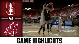 Stanford Vs Washington State Game Highlights 2025 26 ACC Women S Basketball 