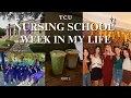 NURSING SCHOOL WEEK IN MY LIFE senior at TCU