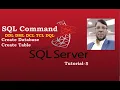 SQL Server Tutorial-5 SQL Command How to Create Database Drop Database Aksadur Bangla