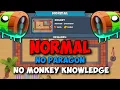 BTD6 Bloonarius Normal Tutorial No Monkey Knowledge No Hero Achievement on Resort