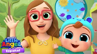 Bebé Juan conoce a su nueva maestra 😄 Canciones Infantiles 🎵 Little Angel Español