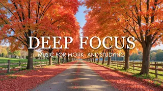 Música para foco profundo nos estudos - 3 horas de música ambiente para estudo, concentração e melho
