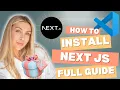 How To Install Next js and set up Visual Studio Code VS Code
