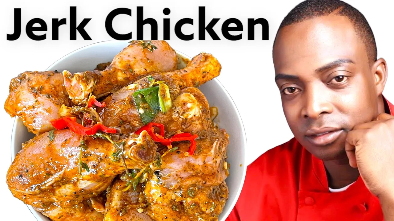 Jamaica Jerk Chicken Marinade   Best Jamaican Jerk Marinade in The World   Chef Ricardo Cooking