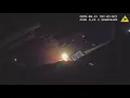 Body Cam Greene County Sheriff Deputy vehicle struck during traffic stop in Georgia