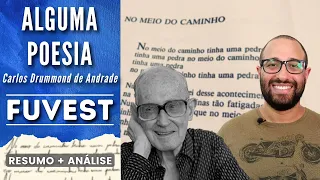 ALGUMA POESIA | FUVEST | Carlos Drummond de Andrade | Resumo + Análise