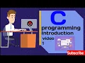 Introduction to C Programming What is c language Definition of c What is c programming