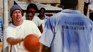 adams sandler plays 1v1 prison rules the longest yard clip