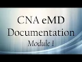 CNA eMD Documentation full