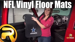 FanMats NFL Vinyl Floor Mats Fast Facts