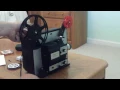 Vintage Bell and Howell filmosound 8 dual 8mm projector demonstration