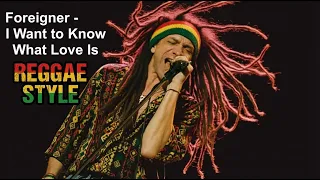 foreigner i want to know what love is reggae style ai cover music video 