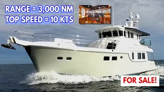 Download $2.995M NORDHAVN 63 Liveaboard TRAWLER YACHT For Sale! | M/Y 'Amnesia' MP3
