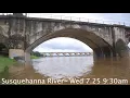 Watch the Susquehanna River rise in Harrisburg