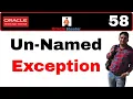 Apps Technical 58 Un-Named Exception in PLSQL