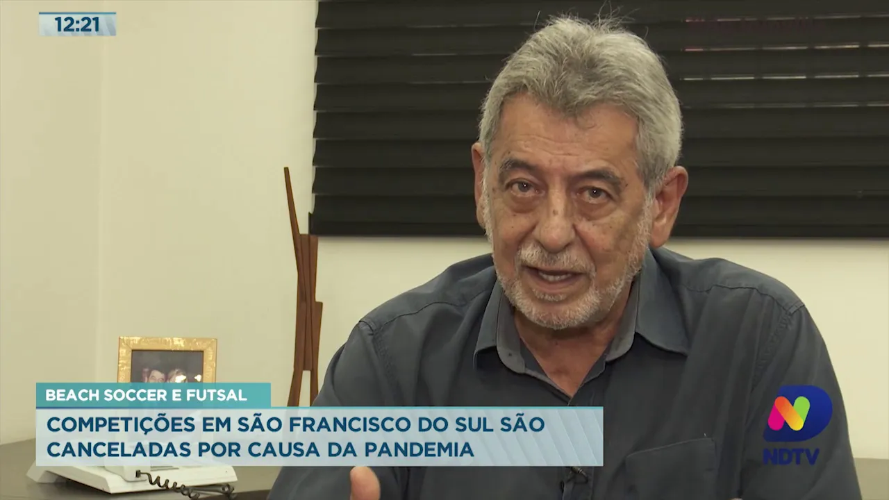 Beach Soccer e Futsal: Competições em São Francisco do Sul são canceladas por causa da pandemia