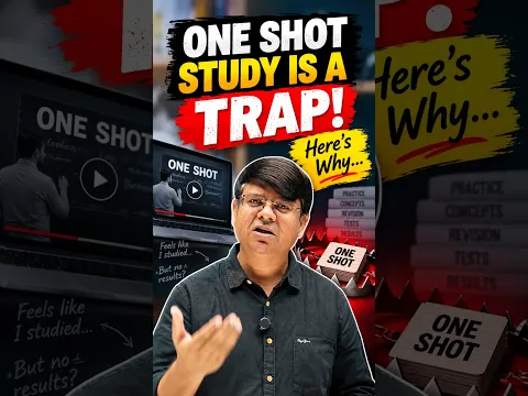 Stop Watching ONE SHOT Lectures!