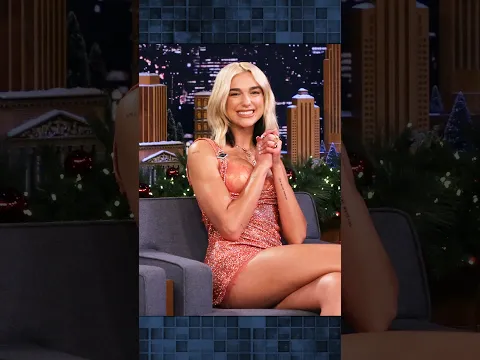 #DuaLipa looks back on her U.S. TV debut on The Tonight Show 🥺 #FallonFlashback