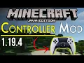 How To Use A Controller on Minecraft Java Edition 1 19 4