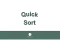 Quick Sort Card Animation