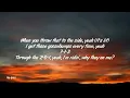 Travis Scott - Goosebumps [remix] (lyrics) Ft. HVME Pop lyrics