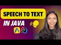 Speech Recognition In Java Convert Speech To Text