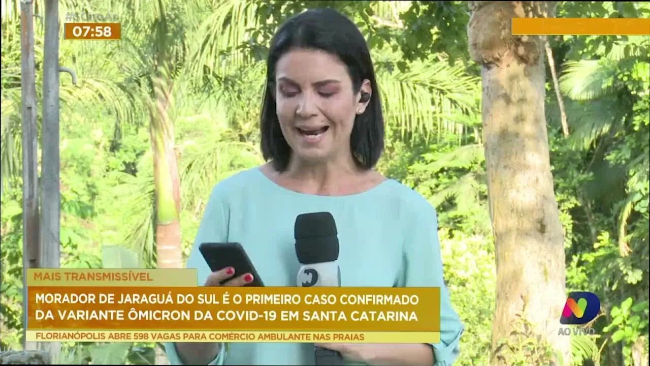 Confirmado o primeiro caso da variante Ômicron em Santa Catarina