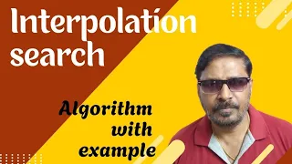 Interpolation Search Algorithm Example Data Structure