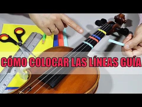 Download MP3 Cómo Colocar las Líneas Guía en el Violín en 5 MINUTOS | Curso de Violín para Principiantes (Cintas)