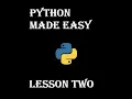 Python Lesson 2 Conditionals and Logic Gates