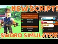 Sword Simulator SCRIPT HACK GUI Teleports Auto Achievements MORE FREE PASTEBIN