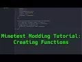 Minetest Modding Tutorial Functions