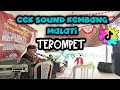 Ceksound LAGU KEMBANG MALATI PAKAI TEROMPET madep pisan