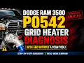 How To Diagnose A Ram Grid hHeater Code With Or Without A Scan Tool