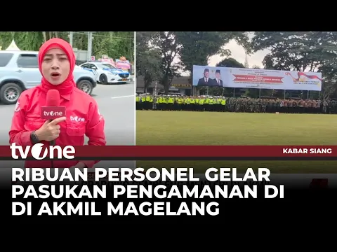 Penampakan Ribuan Personel TNI Polri Siap Amankan Acara Penggemblengan Menteri