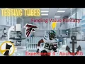 Testing Tubes How to build an Anchor RB team - bye week bros BEWARE