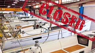 We Visit the ABANDONED BENETEAU Sailboat Factory & REPLACE our WATER TANK | Sailing Zephyr – Ep.258