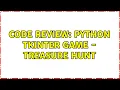 Code Review Python Tkinter Game - Treasure Hunt