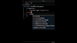 Voting Eligibility in JavaScript Age Check with If-Else JavaScript Tutorial