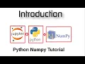 Python Numpy Introduction Tutorial in hindi Python Tutorial For Beginners Python Training