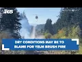 Dry conditions may be responsible for Yelm brush fire