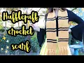 Hufflepuff Scarf DIY Crochet Hogwarts Scarf