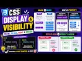 CSS DISPLAY AND VISIBILITY ATTRIBUTES INLINE BLOCK NONE HIDDEN TUTORIAL