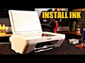 Installing Ink Into Your Printer Canon MG2522