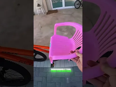He Tried to Fix His Bike… With a Chair! 😂🚲