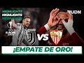 HIGHLIGHTS Juventus vs Sevilla UEFA Europa League Semis TUDN